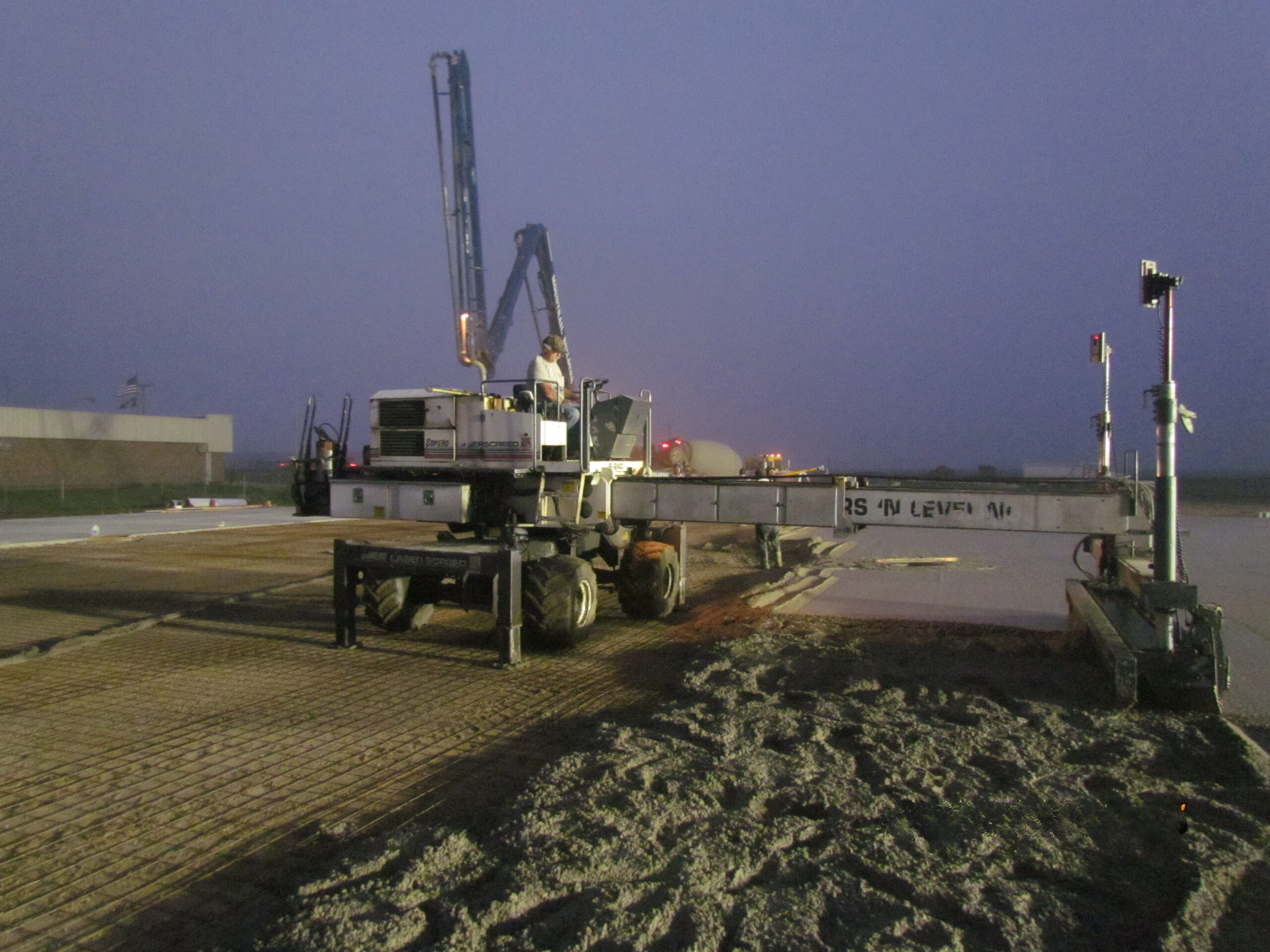 Commercial concrete construction by Dykman Construction
