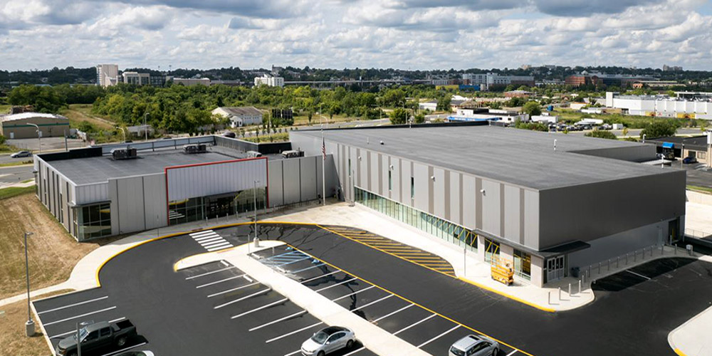 Pre engineered steel building by Dykman Construction and American Buildings