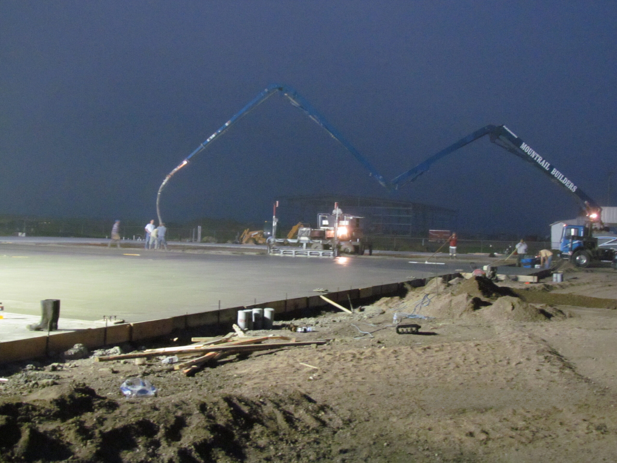 Concrete construction by Dykman Construction in Pocatello Idaho