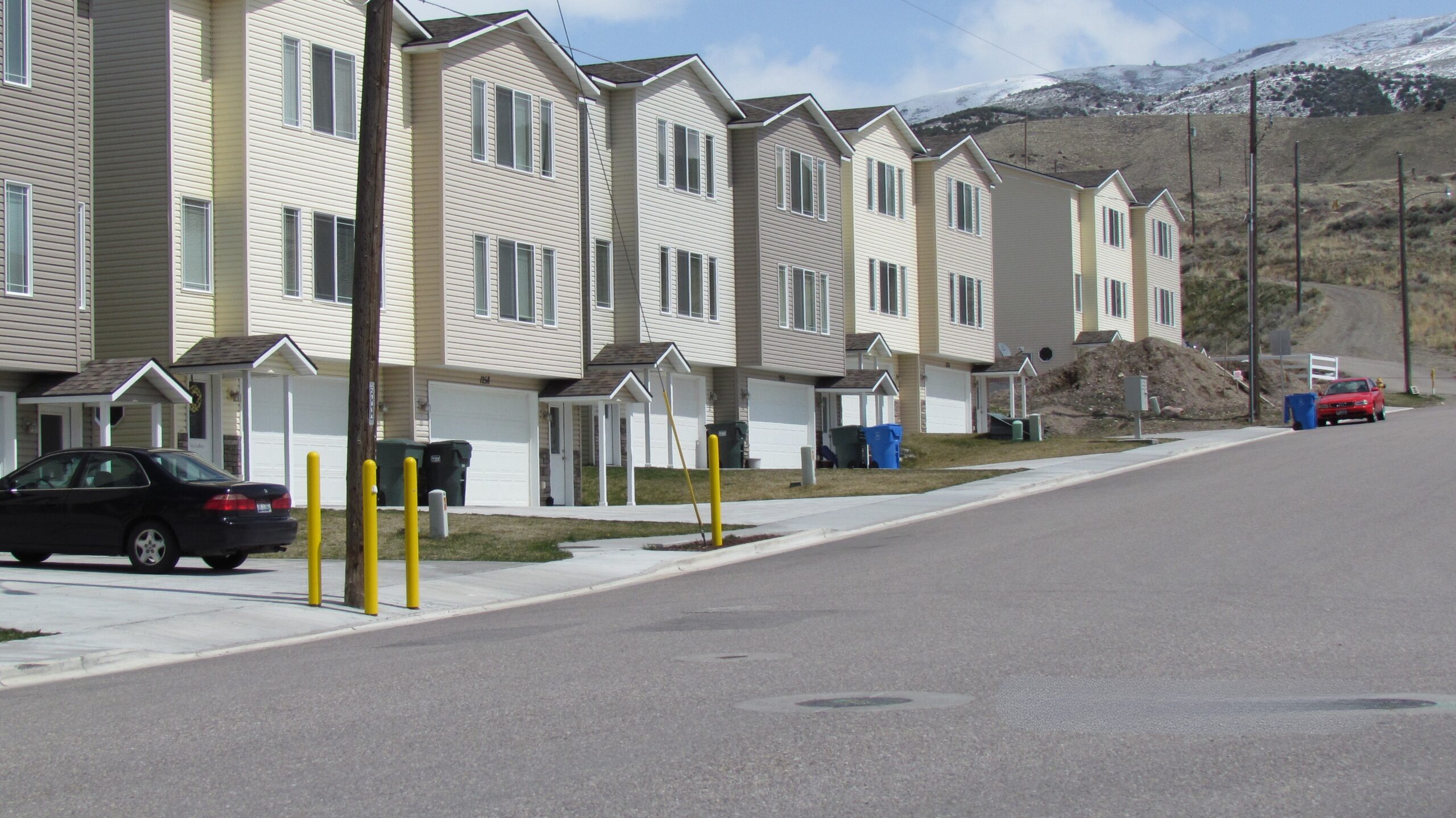 Multifamily commercial construction project with concrete and structural work