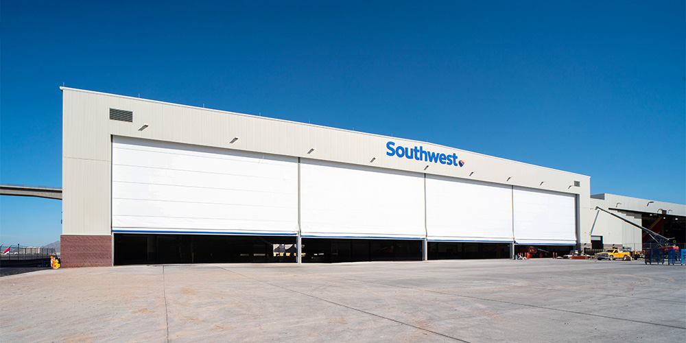 Commercial steel building construction by Dykman Construction